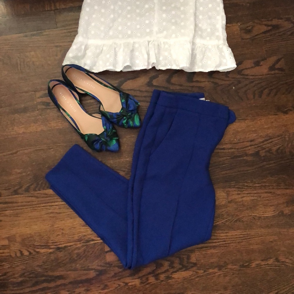 Cropped, Slim, Slacks - image 4